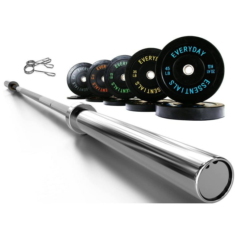 Walmart 45 lb barbell sale