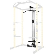 BalanceFrom PC-1 Series 1000lb Capacity Multi-Function Adjustable Power Cage Power Rack with Optional Lat Pull-down and Cable Crossover, Lat Pull-down Only