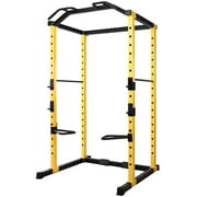 BalanceFrom PC-1 Series 1000lb Capacity Multi-Function Adjustable Power Cage Power Rack with Optional Lat Pull-down and Cable Crossover, Power Cage Only