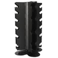 thumbnail image 1 of BalanceFrom PowerSpin Space Saving Dumbbell Carousel Rack with 550 lbs Dumbbell Bundle, 1 of 12
