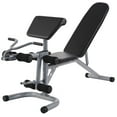 thumbnail image 1 of BalanceFrom RS 60 Multifunctional Workout Station Adjustable Olympic Workout Bench with Squat Rack, Leg Extension, Preacher Curl, and Weight Storage, 800-Pound Capacity, 1 of 5