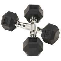 BalanceFrom Rubber 5lb Hex Dumbbells, Pair only .99: eDeal Info
