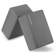 BalanceFrom Set of 2 High Density Yoga Blocks, 9"x6"x4" Each