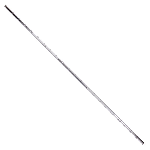 BalanceFrom Standard Weightlifting Barbell，Chrome Plated Solid Steel Bar, 5FT/6FT/7FT, 300LB Capacity，with Knurled Grip , for Powerlifting, Strength Training，Home Gym Workouts，Multiple Size