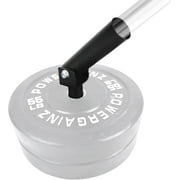 BalanceFrom T-Bar Landmine Row Attachment   360  Swivel Olympic 2 Barbell Insert | Home-Gym Back/Core Trainer, Heavy-Steel, Easy Setup