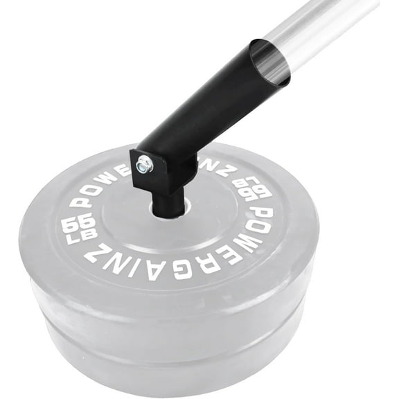 BalanceFrom T-Bar Landmine Row Attachment – 360° Swivel Olympic 2" Barbell Insert | Home-Gym Back/Core Trainer, Heavy-Steel, Easy Setup