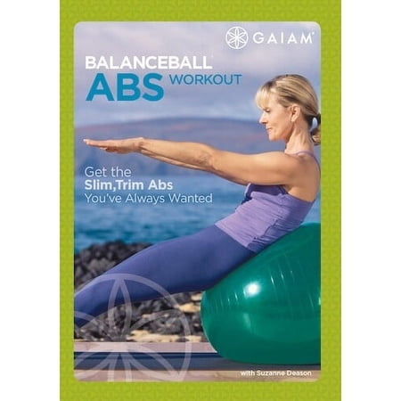 Balanceball Abs Workout (DVD), Gaiam Mod, Sports & Fitness