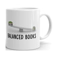 thumbnail image 1 of Balanced Books Accountant Bookkeeper Coffee Tea Ceramic Mug Office Work Cup Gift 15 oz, 1 of 3