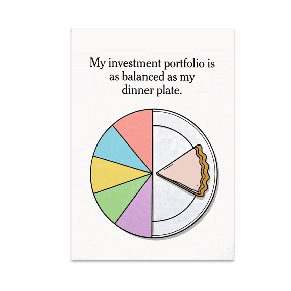 Balanced Investment Decor - Finance Enthusiast - 13x19 Poster Print