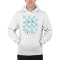thumbnail image 1 of Balanced Perspective - Libra Themed Graphic Men's Hoodie, 1 of 4