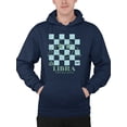 thumbnail image 1 of Balanced Perspective - Libra Themed Graphic Men's Hoodie, 1 of 4