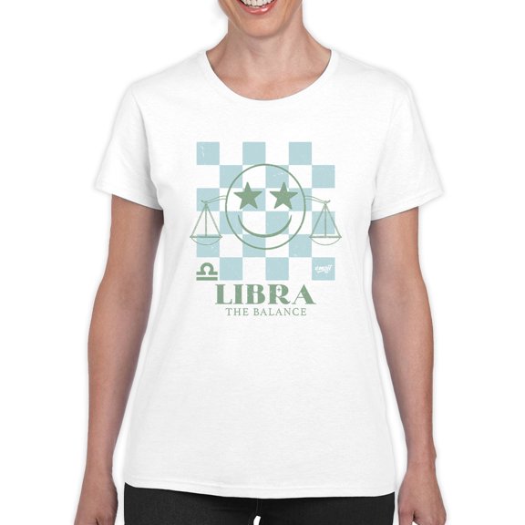 Balanced Perspective - Libra Themed Graphic Women's T-shirt