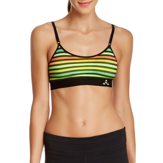 Balanced Tech Printed Performance Seamless Sports Bra