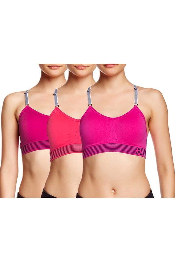 Ultimate Performance Seamless Sports Bra 3-Pack
