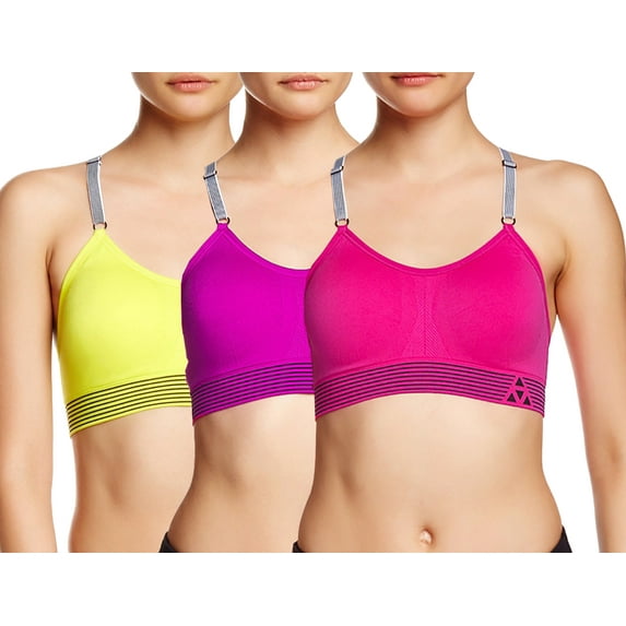 Balanced Tech Ultimate Performance Seamless Sports Bra 3-Pack