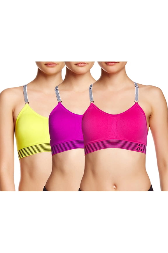 Ultimate Performance Seamless Sports Bra 3-Pack