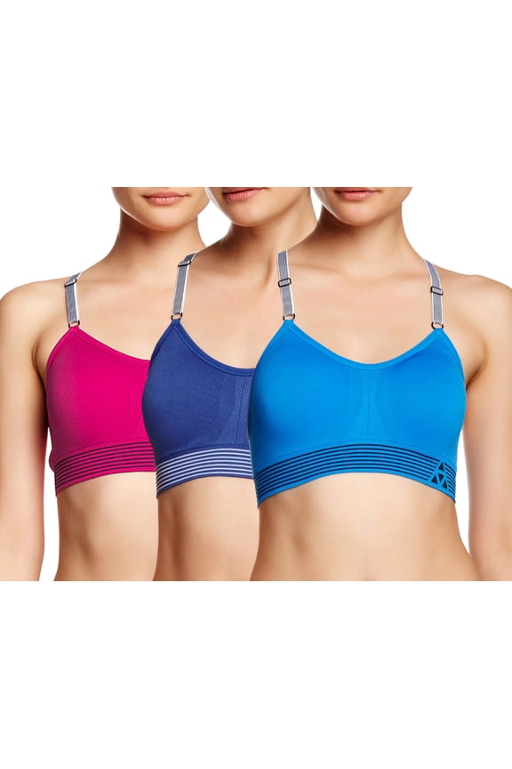 Ultimate Performance Seamless Sports Bra 3-Pack