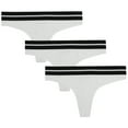 thumbnail image 1 of Balanced Tech Women's Active Cotton Thongs Panty 3 Pack, 1 of 1