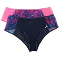 thumbnail image 1 of Balanced Tech Women's Printed Mesh Hipster Panty 2 Pack, 1 of 2
