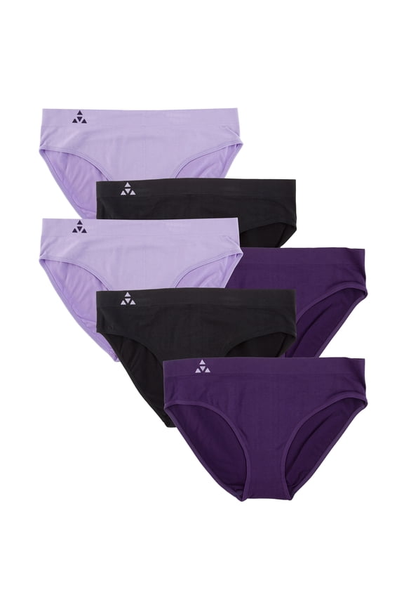 Women's Seamless Bikini Panties 6-Pack Assorted