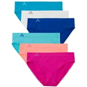 Balanced Tech Womens Seamless Bikini Panties 6-Pack Assorted