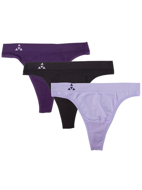 Women's Seamless Thong 3 Pack Assorted