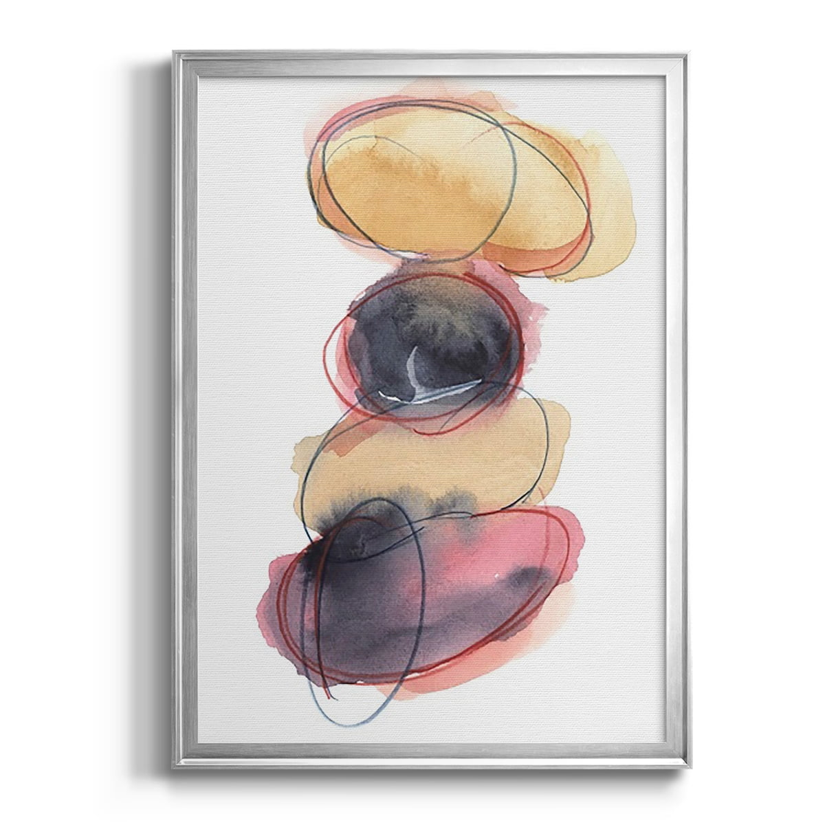 Balancing Act II Premium Framed Print, in Gold, Black, or Silver - Ready to Hang