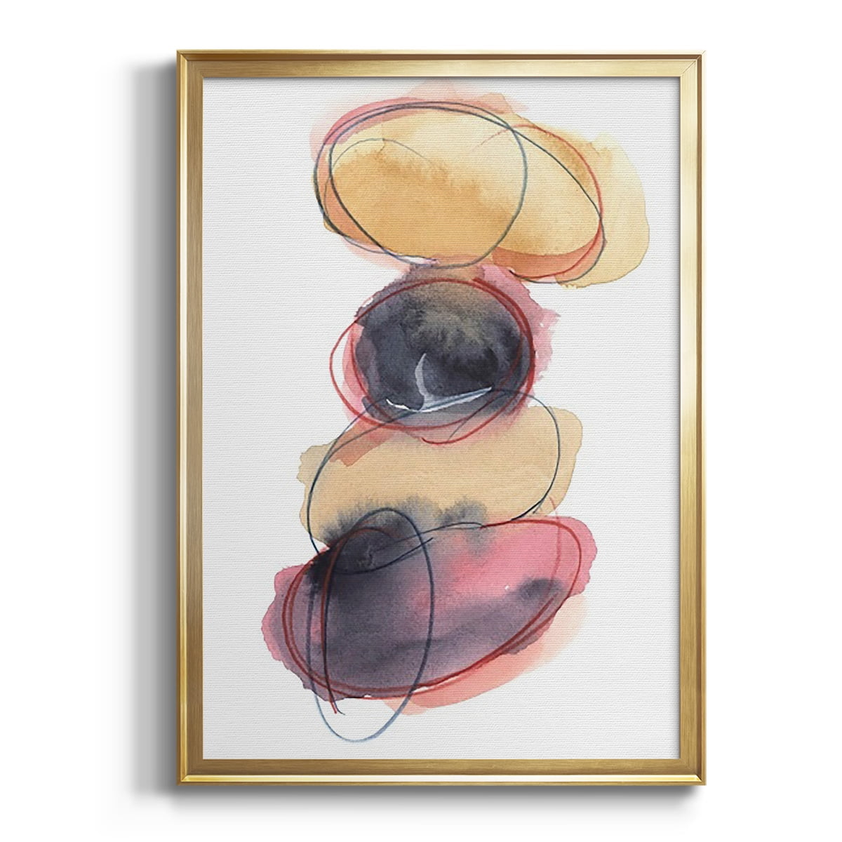 Balancing Act II Premium Framed Print, in Gold, Black, or Silver - Ready to Hang