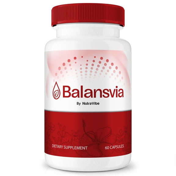 Balansvia Capsules - Official Balansvia Pills to Maintain Overall Health, All Natural Blood Formula For Healthy and Stable Levels, Balansvia Review (60 Capsules)