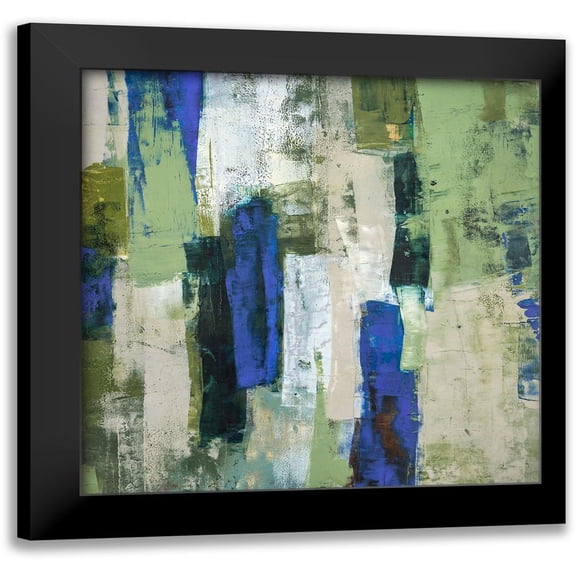 Balbinot, Brigitte 12x12 Black Modern Framed Museum Art Print Titled - Foret d emeraude