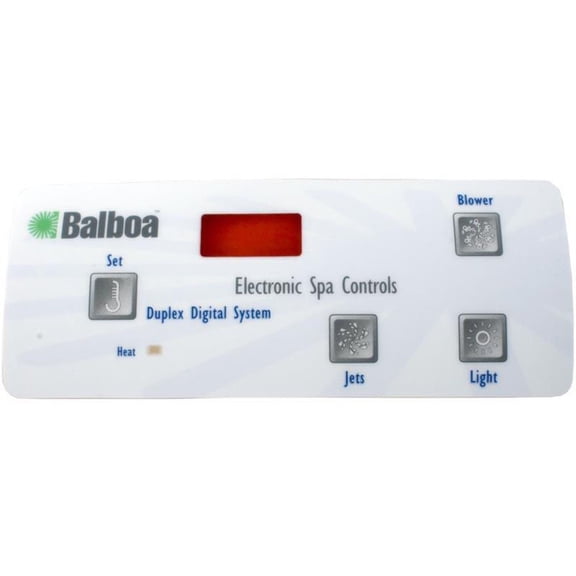 Balboa 10307 Decal Stick-On Label Duplex Digital Panel Overlay