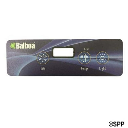 Balboa 10839 Duplex 3-Button Spa Side Overlay for 54135