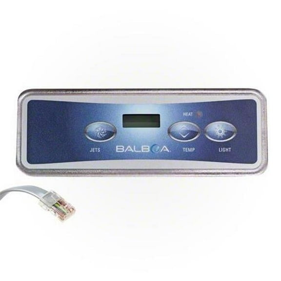 Balboa 34-54135-K 80-10839 6.3 x 2.2 in. Spaside VL401 LCD Duplex Control Panel with Label