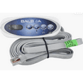thumbnail image 1 of Balboa 53238 4-Button Topside Control Panel for Mini Oval Heat Jacket, Multicolor, 7' Cord, 1 of 3