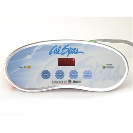 Balboa 6000-6100 LED Temp Light Jets Option 4 Button Spaside Control
