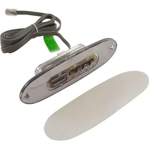 Balboa 34-53999-K 7 x 2.1 in. Spaside No Label VL260 Oval LCD Control Panel