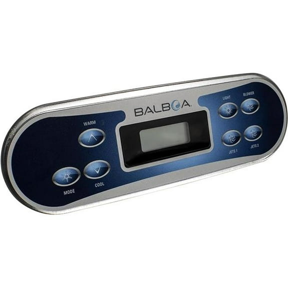 Balboa 34-53812-K 9.8 x 3.1 in. Spaside No Label VL700S Oval LED Control Panel