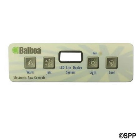 Balboa Duplex 4-Button Spa Side Overlay for 52424
