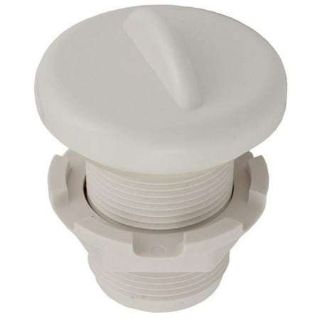 Balboa Hydro Air Air Ctrl, Std, 1-3/4" hs, 2-5/8" fd, Crescent, Wht, 1" Part # 10-2100WHT