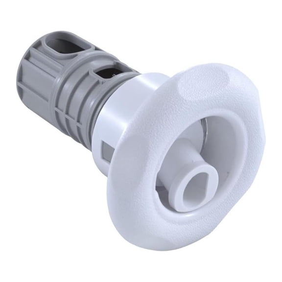 Balboa Jet Barrel Assembly 950300 - 8.89cm Emerald 5 Scallop Turbo Swirl Jet - White Spa Replacement Part