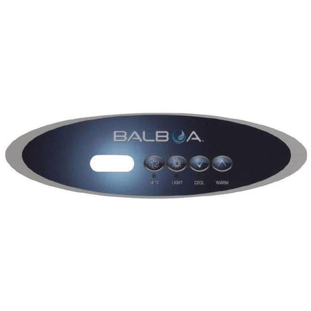 Balboa MVP260 Control Panel Overlay with Jets Lights Cool and Warm Button Settings 11746
