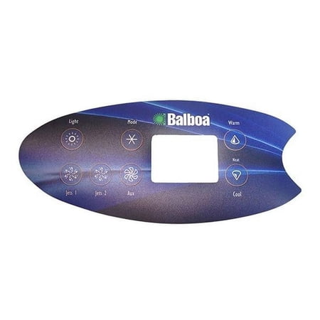 Balboa Oval, Serial Standard 7-Button Spa Side Overlay