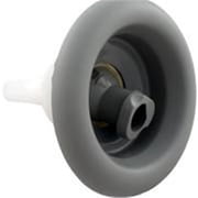 Balboa Water Group 5 in. Face Pentair Cyclone Textured Jet Internal, Adjustable Swirl - Light Gray