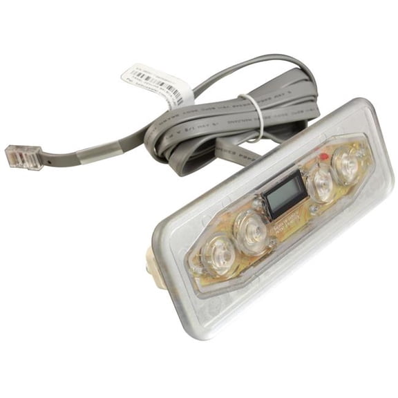 Balboa G8241 Water Group LCD Lite Duplex Digital VL401 Topside Control Panel, No Overlay