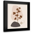 thumbnail image 1 of Balbuena, Sabrina 15x18 Black Modern Framed Museum Art Print Titled - Abstract Minimal Flourish Tree, 1 of 5