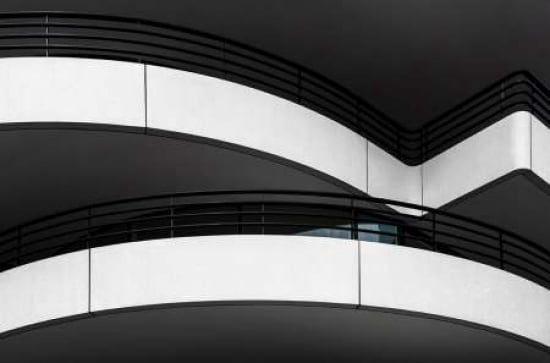 Balcony Lines Canvas Art - Gilbert Claes (12 x 18)