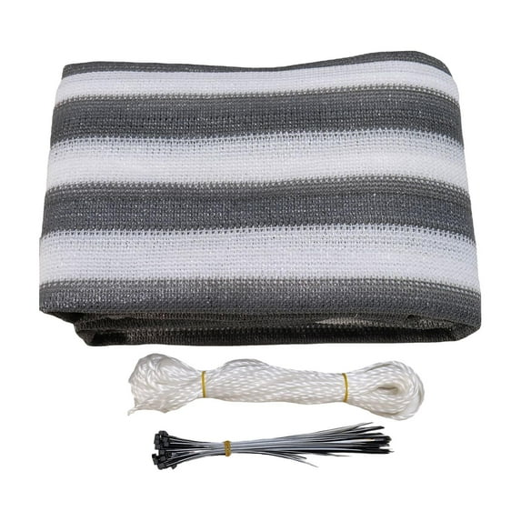 Balcony Privacy Screen Fence Cover Protector Shade Net, Fence Windscreen Cover for Backyard Garden Terrace Apartment Railing