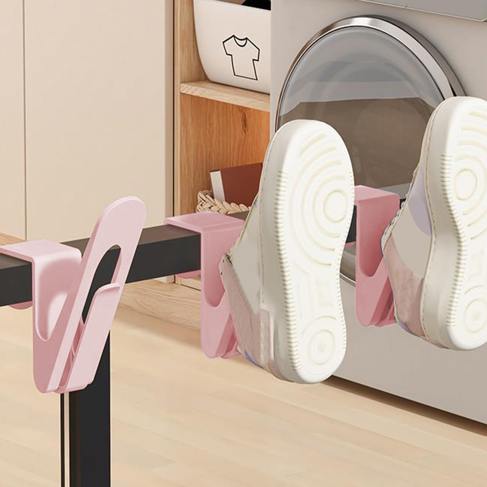 Show Rack For Slippers Balcony Shoe Storage Rack,Windproof Drying Slippers Holder,Metal ...