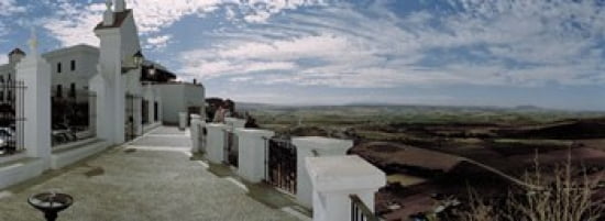 Balcony of a building Parador Arcos De La Frontera Cadiz Andalusia Spain Canvas Art - Panoramic Images (36 x 13)