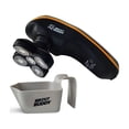 thumbnail image 1 of The Cut Buddy Bald Buddy Ergonomic Rotary Head Shaver, Black/Yellow, 1 of 8